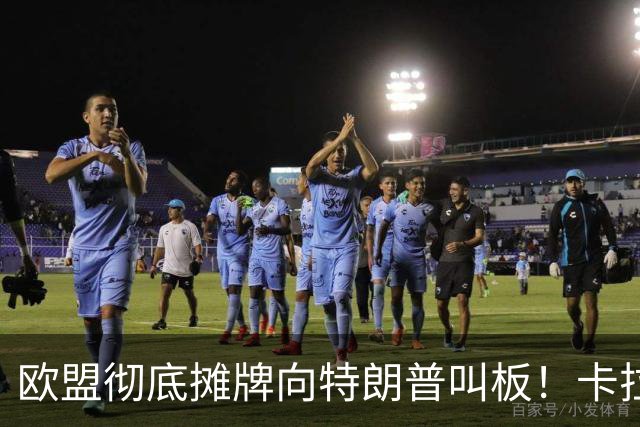 欧盟彻底摊牌向特朗普叫板！卡拉斯力挺乌军断俄财路！